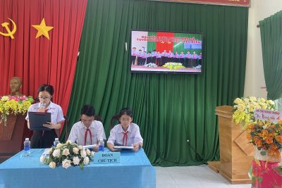 Đại hội Liên Đội THCS Trần Đại Nghĩa