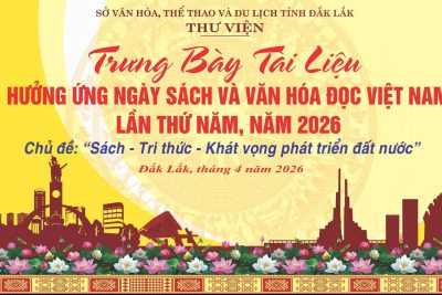 HƯỞNG ỨNG NGÀY SÁCH VÀ VĂN HÓA ĐỌC VIỆT NAM 2026!
