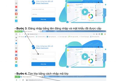 Hướng dẫn sử dụng Shub Classroom cho học sinh