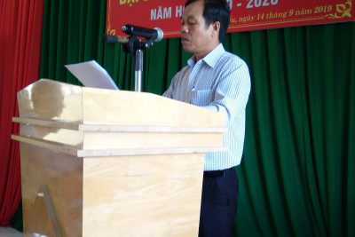Hội nghị Đại biểu cha mẹ học sinh năm học 2019-2020