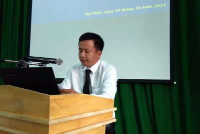 Hội nghị Cán bộ Cán bộ, công chức, viên chức, người lao động năm học 2019-2020