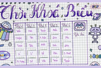 Thời khóa biểu lần 8