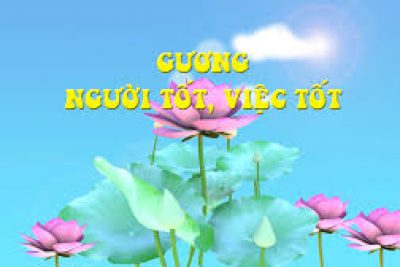 Tấm gương tiêu biểu trong việc học tập và làm theo 5 điều Bác Hồ dạy của trường THCS Trần Đại Nghĩa.