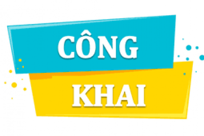 Công khai năm học 2023-2024